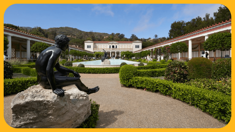 ES Camps - Visit Getty Villa in Los Angeles with ES Camps summer season summer program