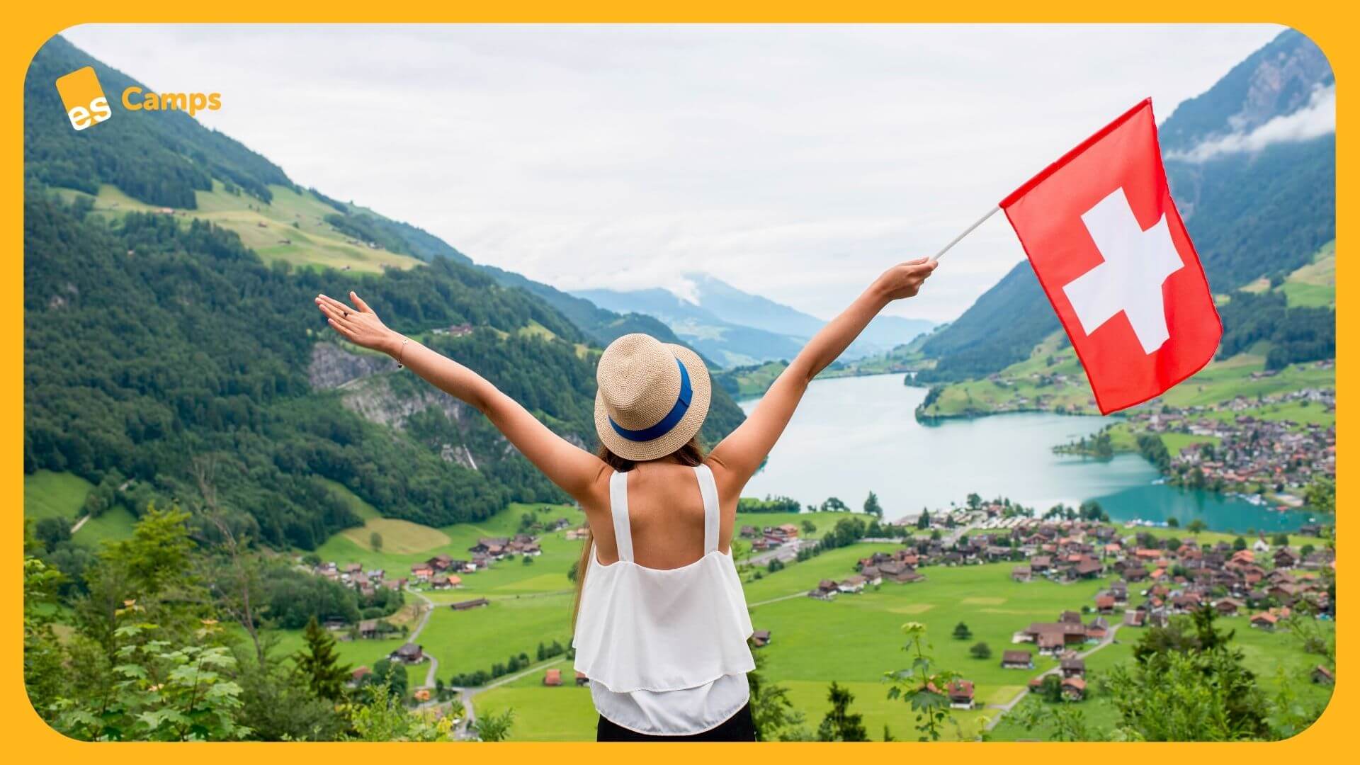 ES Camps - Visit Braunwald in Switzerland with ES Camps summer school summer program Vacation youth camp summer season